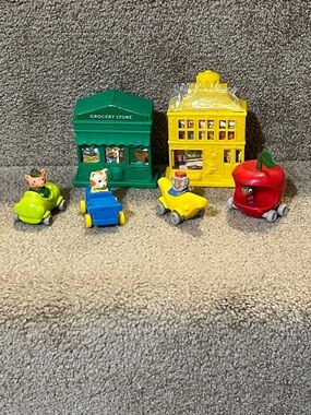 The Busy World of Richard Scarry 1994 1995 McDonald's Happy Meal lot of 7